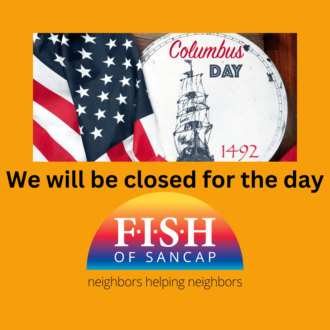 FISH is Closed for the Holiday
