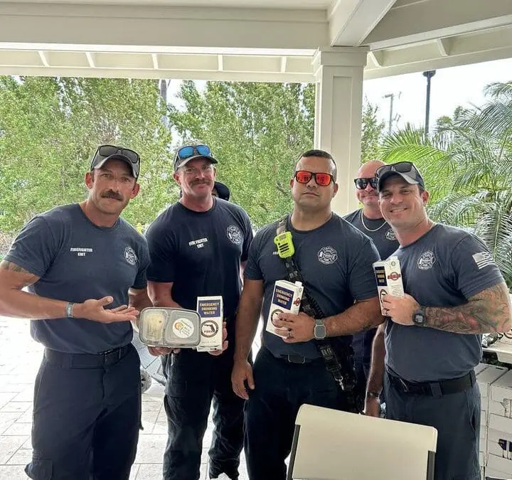 Together in Grey Skies and Blue Skies: FISH of SanCap Thanks First Responders