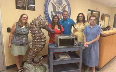 AngelFISH Society Keeps 2026 Project Going with Air Fryer Donation to The Sanibel School