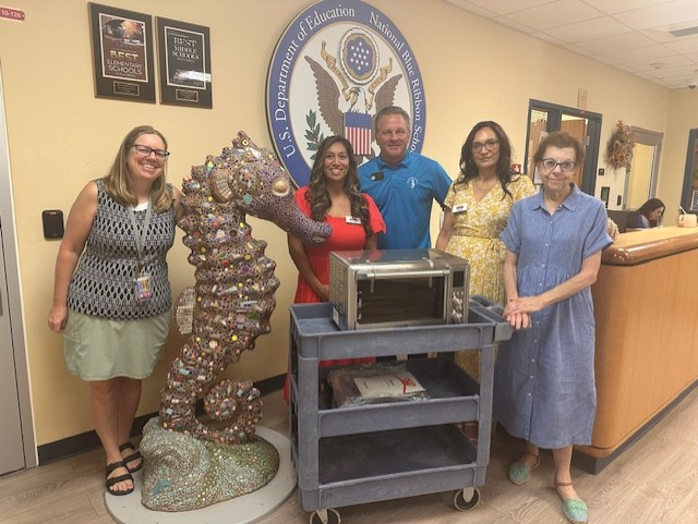 AngelFISH Society Keeps 2026 Project Going with Air Fryer Donation to The Sanibel School
