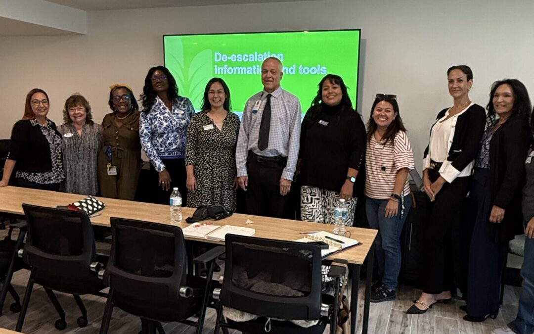Staff Attend De-escalation Training Hosted by United Way